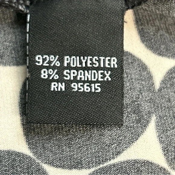 Rafaella Women’s Large Top Black White Polka Dot Off Shoulder Romantic Fairycore - Picture 9 of 10